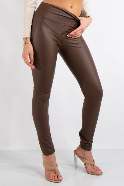 LEON NORD, Athena Leggings in Chocolate